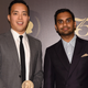 Alan Yang and Aziz Ansari at this year’s Peabody Awards